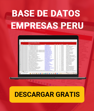 Gratis Base de Datos Empresas Perú