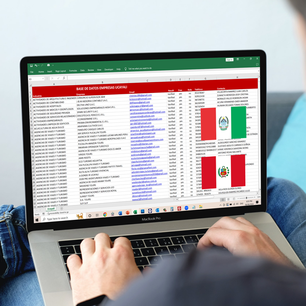 Base de Datos Empresas Ucayali